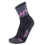 Skarpety UYN Light Lady Socks Black Grey Rose Violet 2021