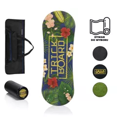 Zestaw Trickboard Tropical New z Atestem + dywan do wyboru