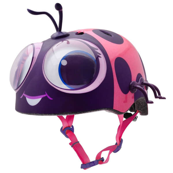 Kask juniorski C-PREME Lady Bug Pink 2023