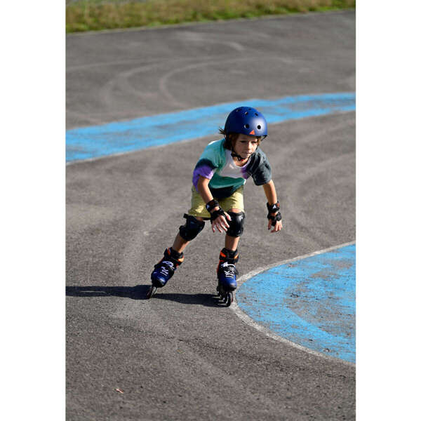 Rolki Rollerblade Microblade Midnight Blue Warm Orange