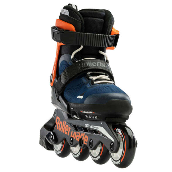 Rolki Rollerblade Microblade Midnight Blue Warm Orange