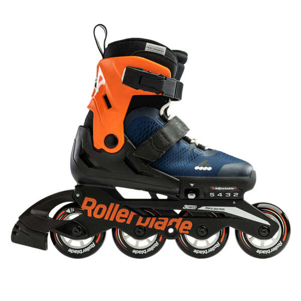 Rolki Rollerblade Microblade Midnight Blue Warm Orange