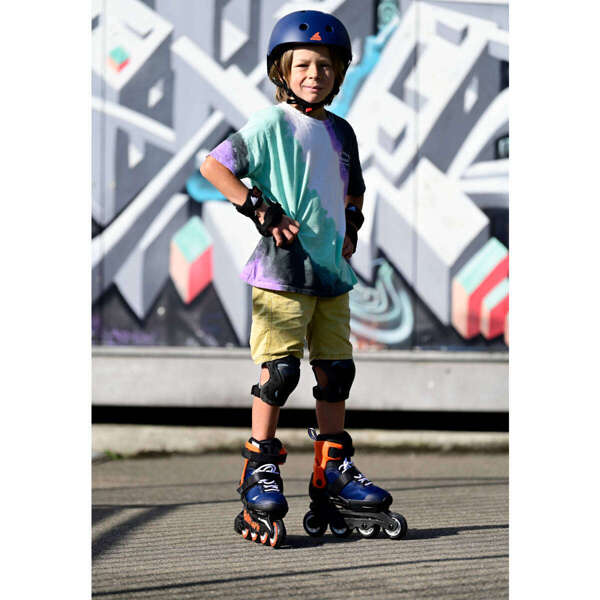 Rolki Rollerblade Microblade Midnight Blue Warm Orange