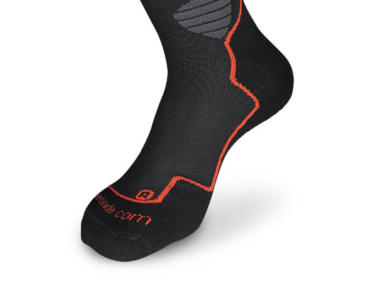 Skarpety Rollerblade High Performance Socks Black / Red  2018