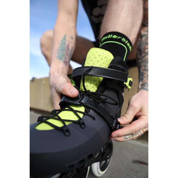 Skarpety Rollerblade Skate Socks Black Green 