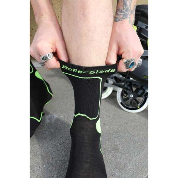 Skarpety Rollerblade Skate Socks Black Green 