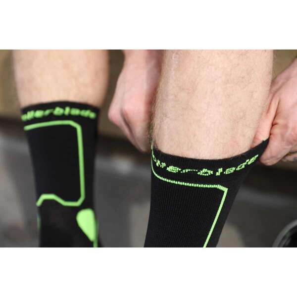 Skarpety Rollerblade Skate Socks Black Green 