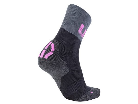 Skarpety UYN Light Lady Socks Black Grey Rose Violet 2021