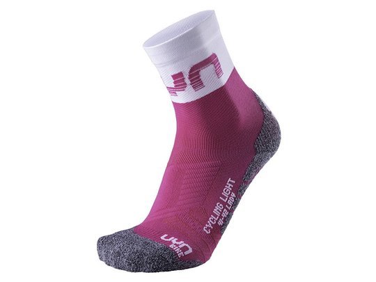 Skarpety UYN Light Lady Socks Pink White 2021