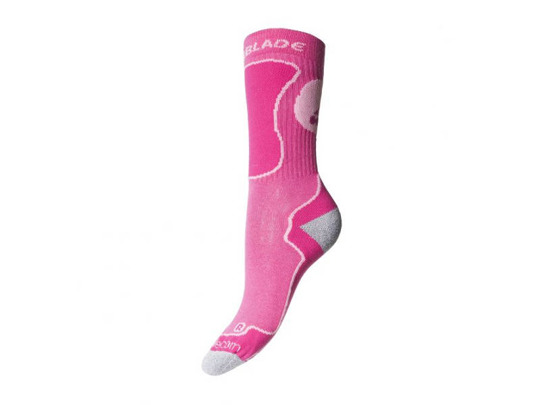 Skarpety dziecięce Rollerblade Kids Socks G Fuchsia / Pink 2018