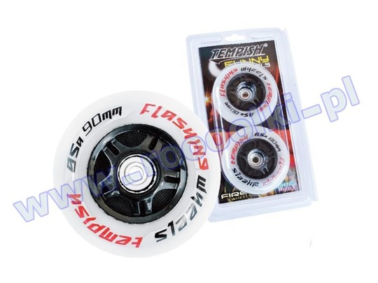 Zestaw 2 kółek Tempish Flashing Wheels 84mm / 85A 2016