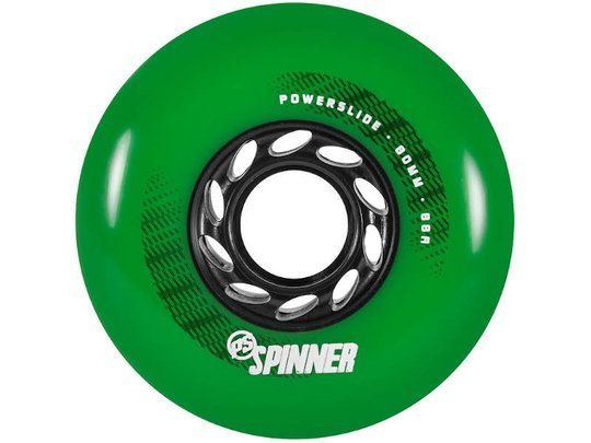 Zestaw 4 kółek Powerslide PS SPINNER Wheels Pack 80mm 88A Green 2021