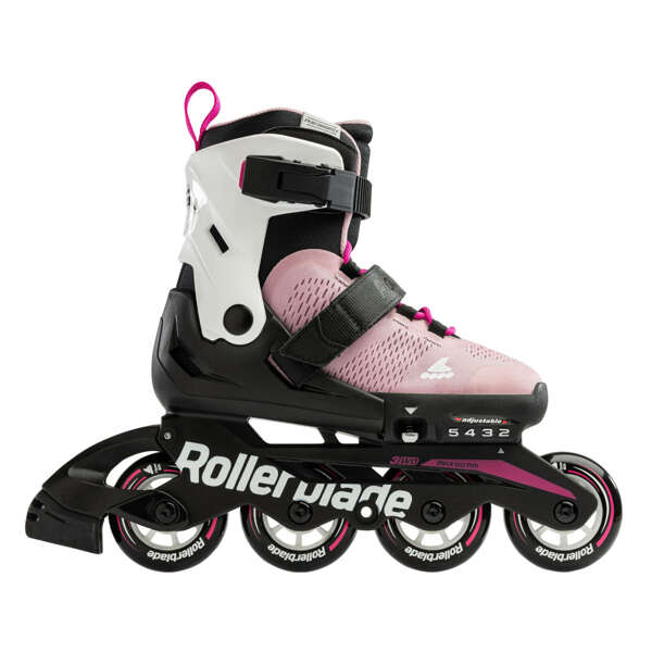 Zestaw Rolki Rollerblade Microblade G Pink White +kask, ochraniacze, torba