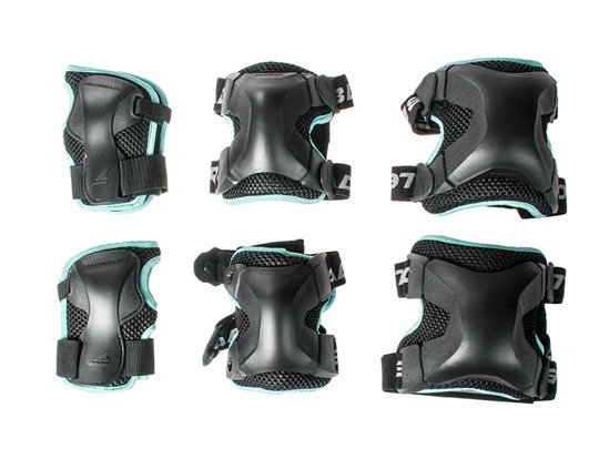 Zestaw ochraniaczy Rollerblade X-Gear W 3 Pack Black