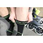 Skarpety Rollerblade Skate Socks Black Green 