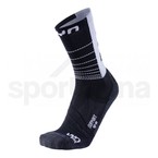 Skarpety UYN Man Support Socks Black White 2021