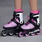 Zestaw Rolki Rollerblade Microblade G Pink White +kask, ochraniacze, torba